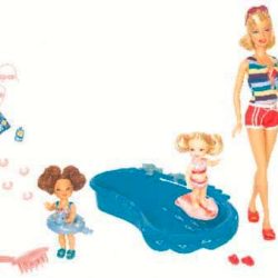 Barbie in Carriera di Mattel  la Barbie pediatra, allevatrice e maestra di nuoto