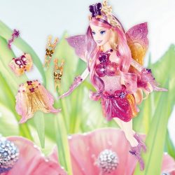 Barbie Fata di luce rosa di Mattel