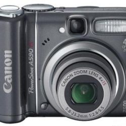 Fotocamera: Canon Power Shot A590 IS, la comodità  a portata di mano.