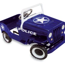 Auto Jeep  Polizia  a pedale