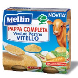 Pappa Completa Verdure Pastina Vitello, un pasto ideale per un’alimentazione sana e genuina ricca di proteine, carboidrati, sali minerali