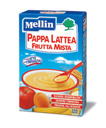 Scopri di più sull'articolo Pappa Lattea Frutta Mista Mellin, dolcissimo pasto prodotto con ottimo latte di proseguimento ed integrato con calcio