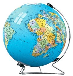 Scopri di più sull'articolo PuzzleBall La Terra, 540 pezzi per la costruzione di un originalissimo puzzle sferico che aiuterà  il piccino ad assimilare nozioni geografiche