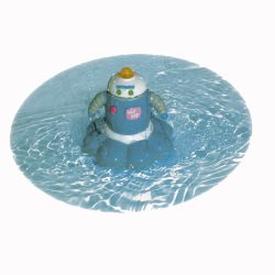 Robot acquatico Bip Bip Jane, con effetti luminosi e getti d’acqua consente al bimbo di sviluppare le facoltà  tattili, visive ed acustiche