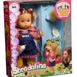 Sbrodolina Primi Passi con Cucciolo, la bambola per le bambine che sognano di fare le mamme