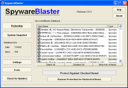 Scopri di più sull'articolo Tutto su Javacool Software SpywareBlaster versione 3.5.1, il migliore Free spyware immunizer!