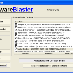 Tutto su Javacool Software SpywareBlaster versione 3.5.1, il migliore Free spyware immunizer!
