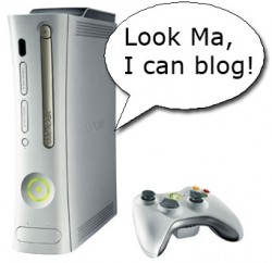 Scopri di più sull'articolo Xbox 360: creare un blog in pochi click con la console Xbox 360